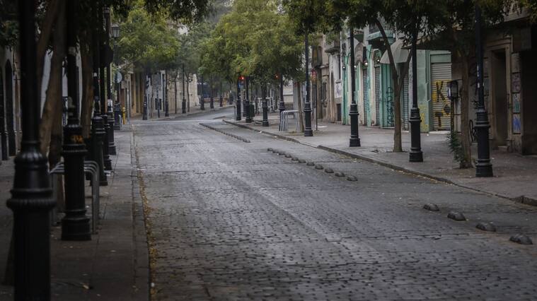 Santiago en cuarentena