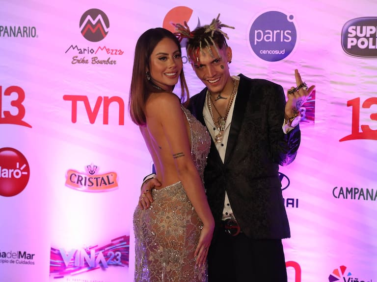 17 de febrero 2023/ VIÑA DEL MARIgnacia y Marcianeke
Durante la gala noche Cero del Festival Internacional de la Canción de Viña del Mar 2023
FOTO: LUIS BOZZO B./AGENCIAUNO.