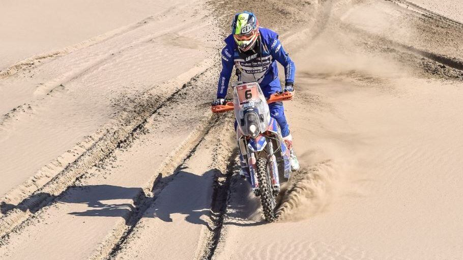 Giorgio Carboni fue tercero en el Campeonato Sudamericano de la Federación Internacional de Motocilismo