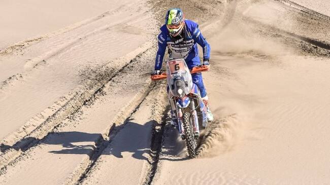 Giorgio Carboni fue tercero en el Campeonato Sudamericano de la Federación Internacional de Motocilismo
