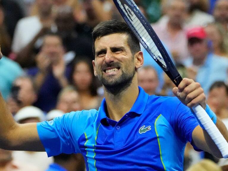 Cantó con el público: así fue la tremenda celebración de Novak Djokovic tras meterse en las semis del US Open