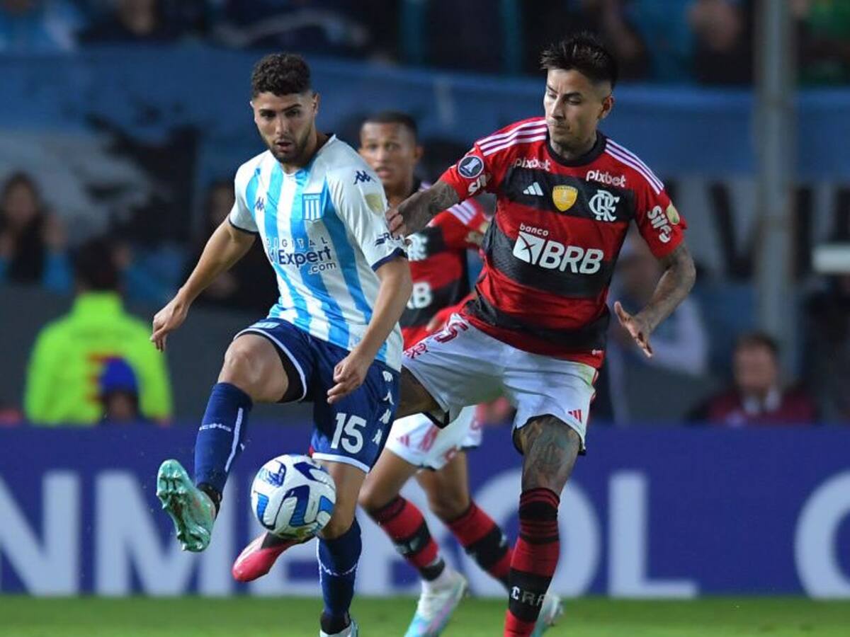 Con Vidal y una asistencia de Pulgar, Flamengo iguala en su visita a Racing por la Copa Libertadores 2023
