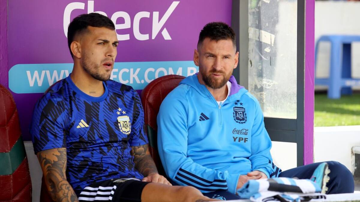 Solo acto de presencia: Lionel Messi no fue citado ni a la banca para el duelo de Argentina en Bolivia