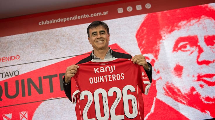 Con un mensaje directo a la hinchada: Gustavo Quinteros es anunciado como nuevo DT de Independiente