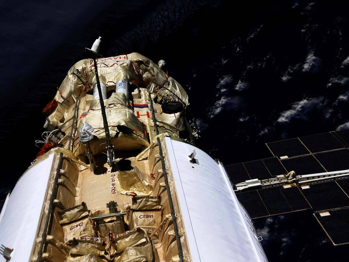 El módulo ruso logró acoplarse con éxito a la Estación Espacial Internacional
