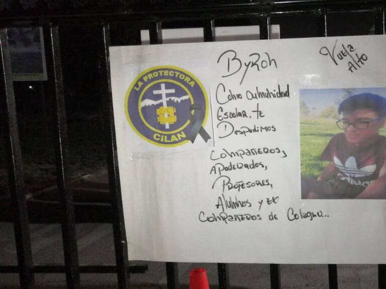 Joven escolar de 18 años murió electrocutado en un colegio de Puente Alto