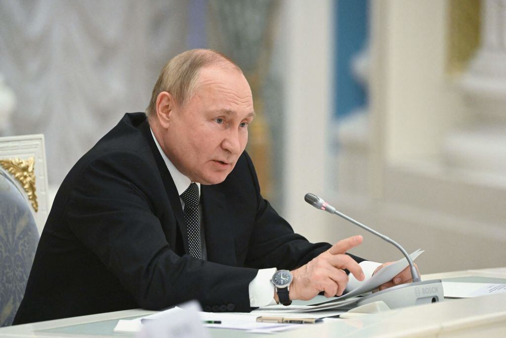 El presidente de la Federación de Rusia Vladimir Putin
