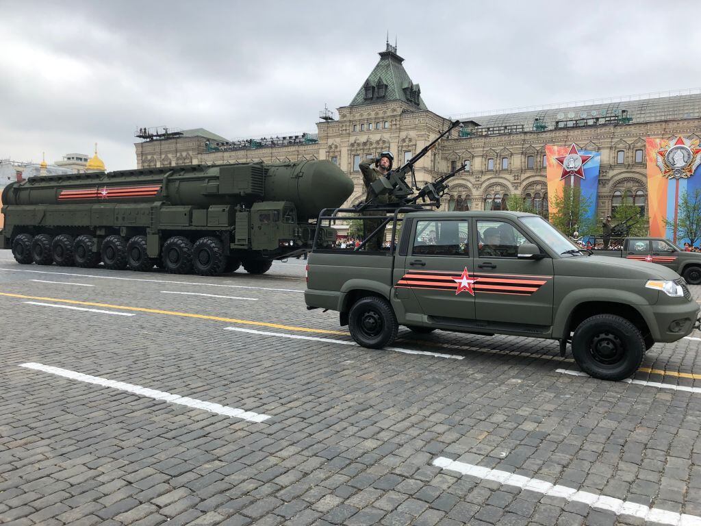 Un misil nuclear del ejército de Rusia