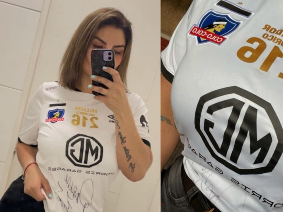 Hermana de Esteban Paredes obsequia un regalo a los hinchas colocolinos que se suscriban a su cuenta en Onfayer