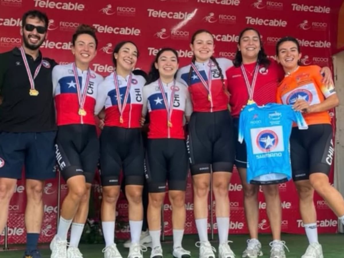 Team Chile de ciclismo femenino gana la competencia por equipos en la Vuelta a Costa Rica