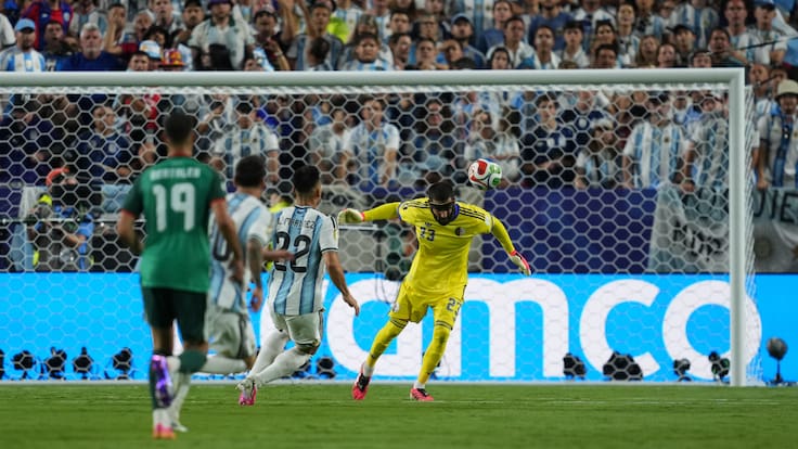 El video de Luca Zidane, arquero de Argelia, que se viralizó tras su espantoso partido ante Argentina en el Mundial
