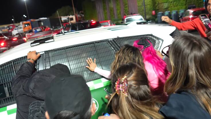 Impacto por video de detención de famoso nacional: revela comprometedora frase tras ser capturado por Carabineros