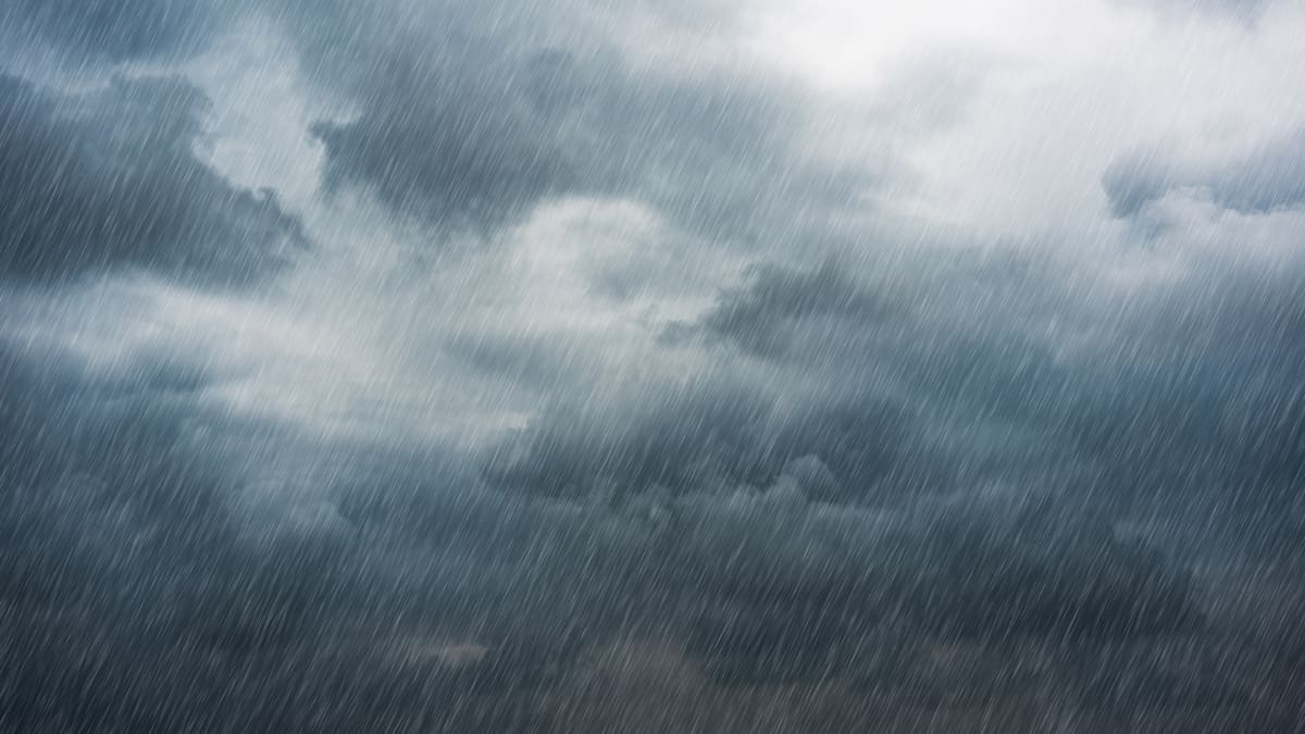 Río atmosférico llega a Chile con intensas lluvias: caerían hasta 80 mm de agua en 48 horas