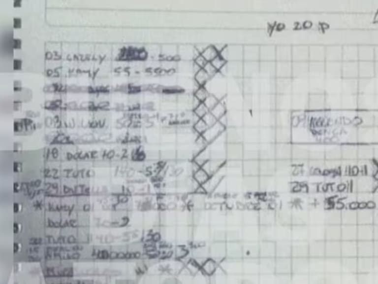 Kaminski no es el único: Revelan el nombre de otro famoso anotado en el cuaderno del Rey de Meiggs