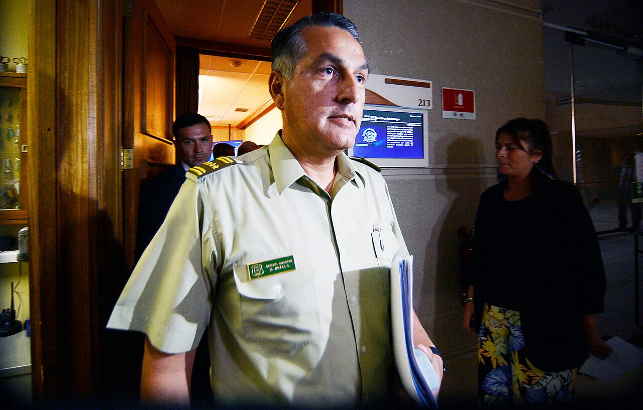General Mario Rozas en el Congreso