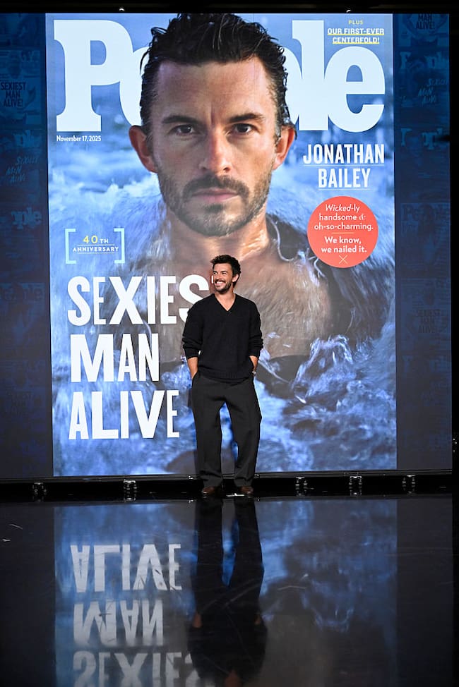 Getty Images | Jonathan Bailey en The Tonight Show Starring Jimmy Fallon