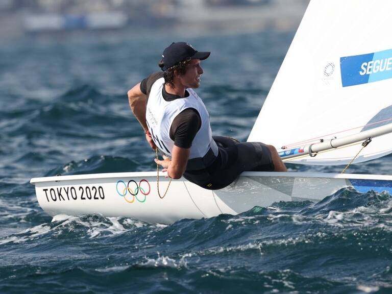 Clemente Seguel está cerca de las ubicaciones para pelear medallas en la Vela olímpica