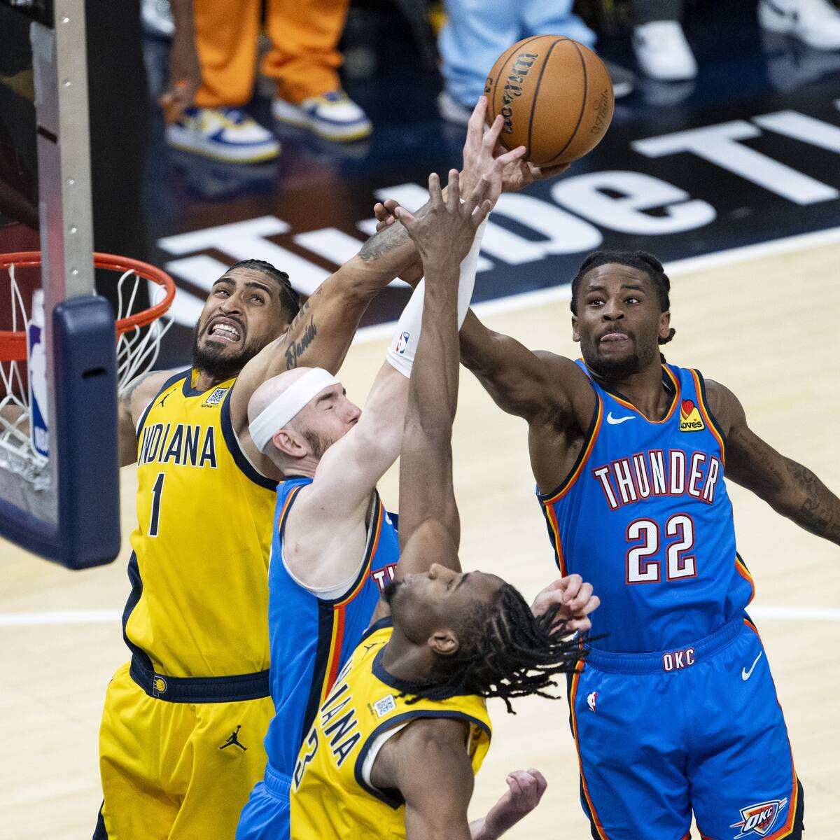 Finales NBA: Un iluminado Jalen Williams lideró a los Thunder en la victoria ante los Pacers