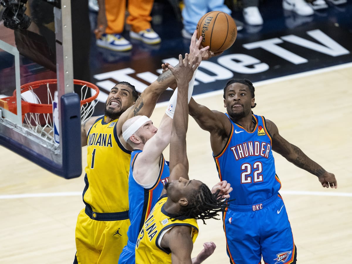Finales NBA: Un iluminado Jalen Williams lideró a los Thunder en la victoria ante los Pacers