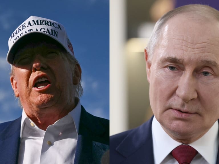 Donald Trump critica a Vladimir Putin por atacar Ucrania y medita sanciones
