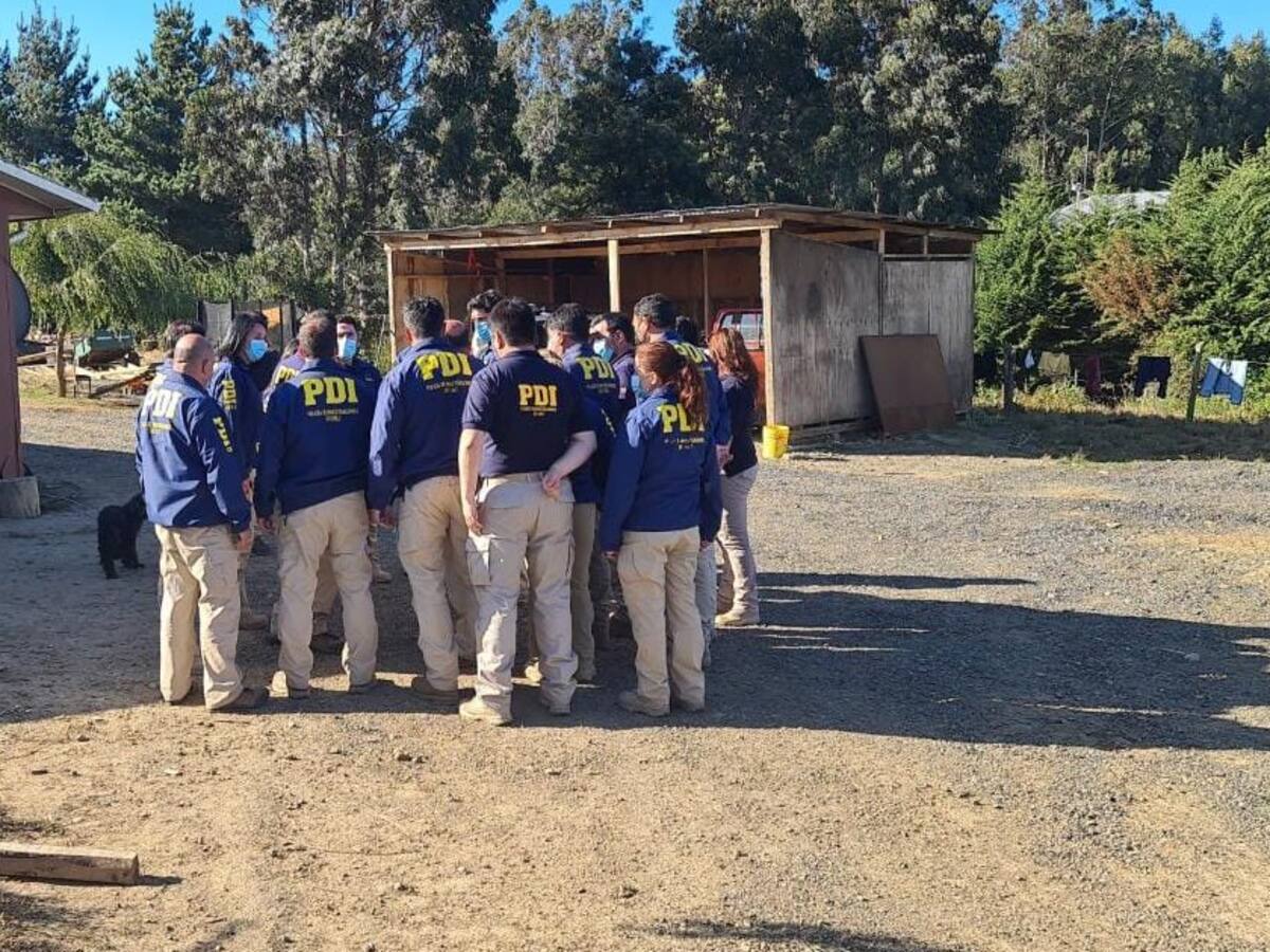 Búsqueda de Tomás Bravo: PDI realiza diligencias en hogar de tío abuelo de niño desaparecido en Arauco