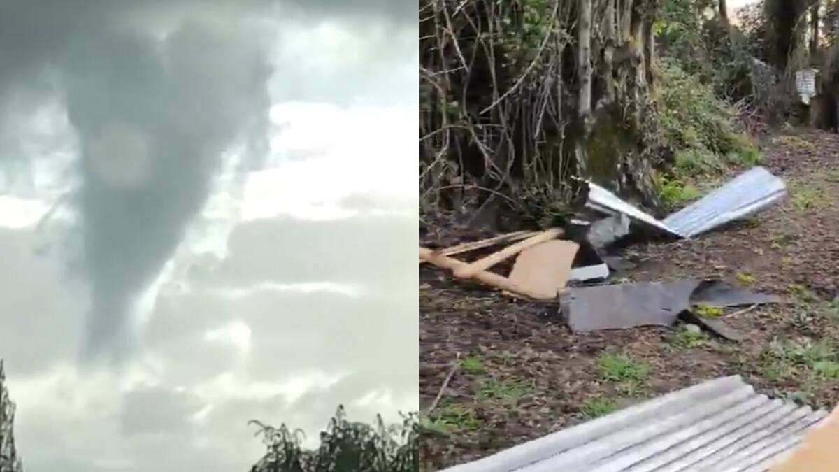 “Los mismos vecinos trataron...”: los relatos tras paso de tornado en Longaví que dejó casas dañadas
