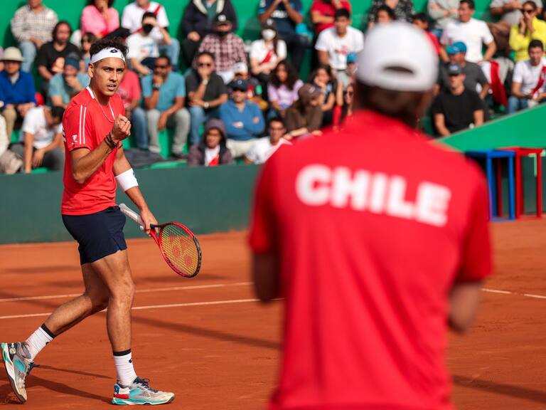 Copa Davis: Alejandro Tabilo se impone con solvencia a Nicolás Álvarez y le da el primer punto a Chile ante Perú