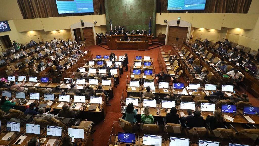 28 DE SEPTIEMBRE DE 2021/VALPARAISOVista general de la Sesión Especial de Sala de la Cámara de Diputados, que analiza el proyecto que permite un cuarto retiro de fondos de pensiones, por la pandemia del Covid-19.
FOTO: LEONARDO RUBILAR CHANDIA/AGENCIAUNO