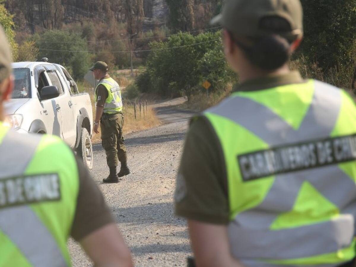 Operativo en toma de Cerrillos permite la recuperación de tres vehículos robados: hay un detenido