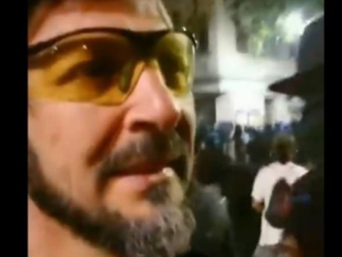 Rafa Cavada recibió impacto de perdigón en medio de incendio en la iglesia de San Francisco