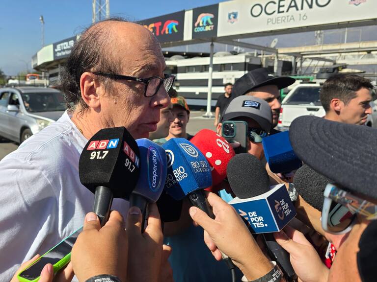 Alfredo Stöhwing en la previa del Superclásico