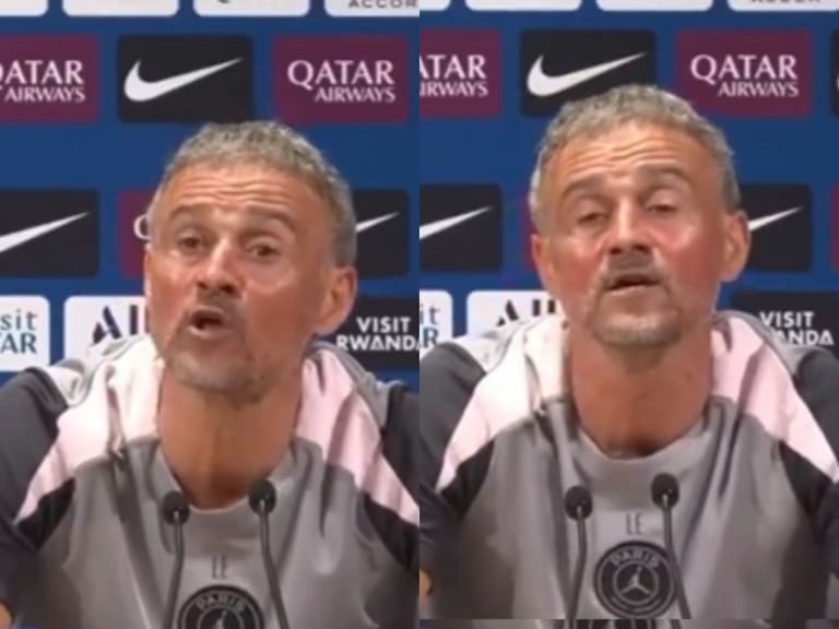 Luis Enrique y su viral respuesta ante cuestionamientos por su juego: “Opiniones de mier...”
