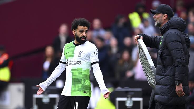 “Habrá fuego si hablo”: el tenso cruce entre Mohamed Salah y Jürgen Klopp en empate de Liverpool