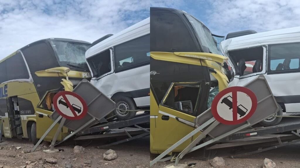Accidente en Ruta 5 Norte | Redes sociales