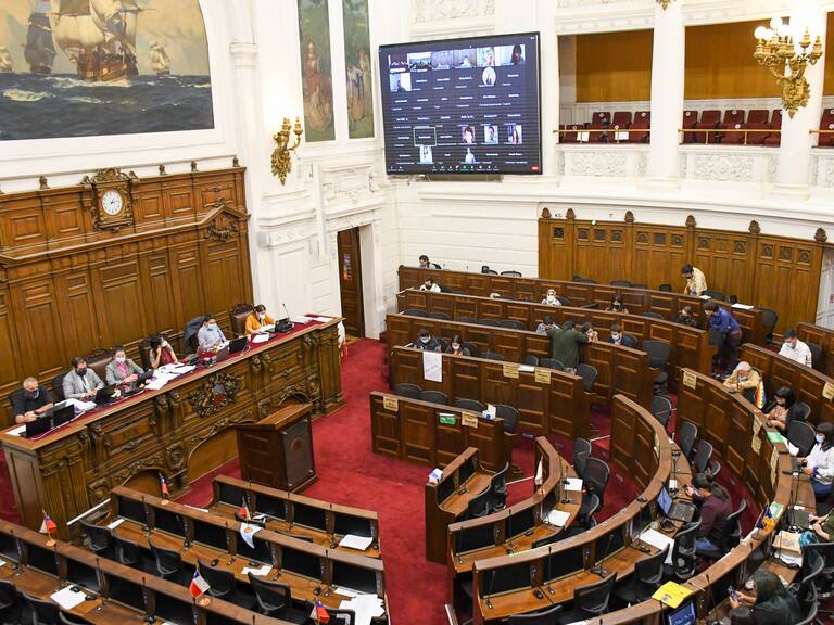 01 DE ABRIL 2022 / SANTIAGOJornada de Votaciones en Comsión de Derechos Fundamentales Numero 60.
FOTO: VICTOR HUENANTE / AGENCIAUNO