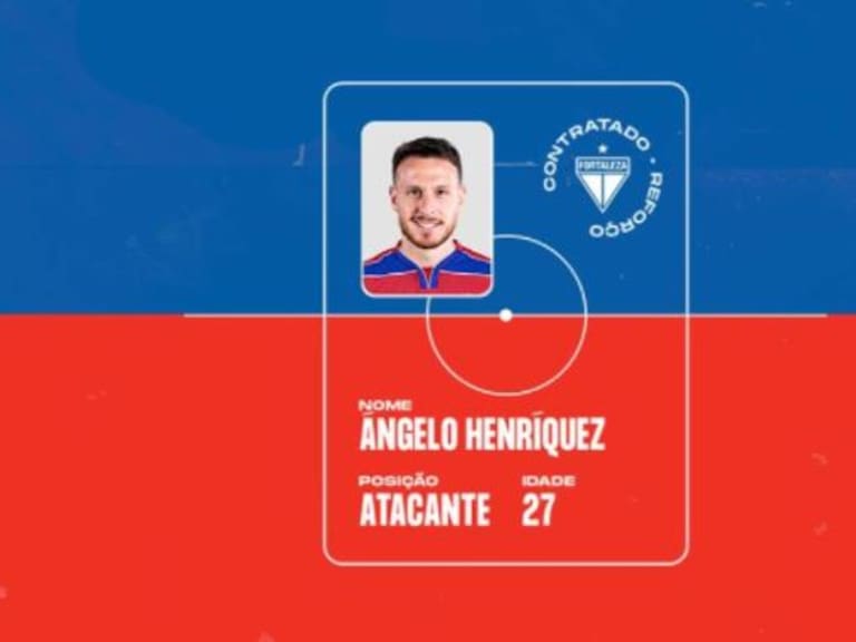 Ángelo Henríquez, nuevo jugador del Fortaleza de Brasil