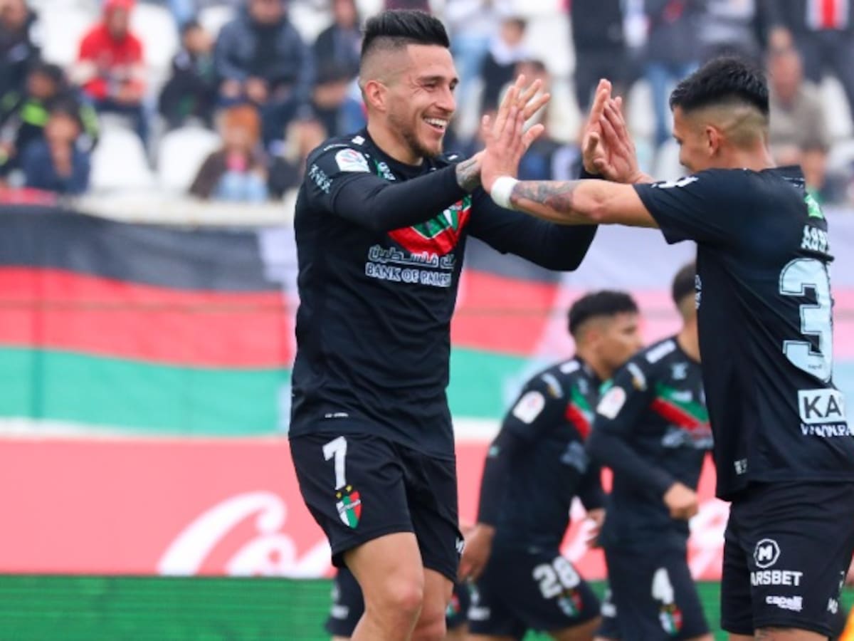 Palestino derrota a Unión Española en el Clásico de Colonias y sigue metido en la lucha por el título