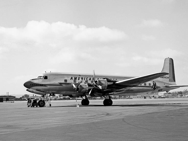 En la foto el modelo de avión del incidente. Imagen referencial.