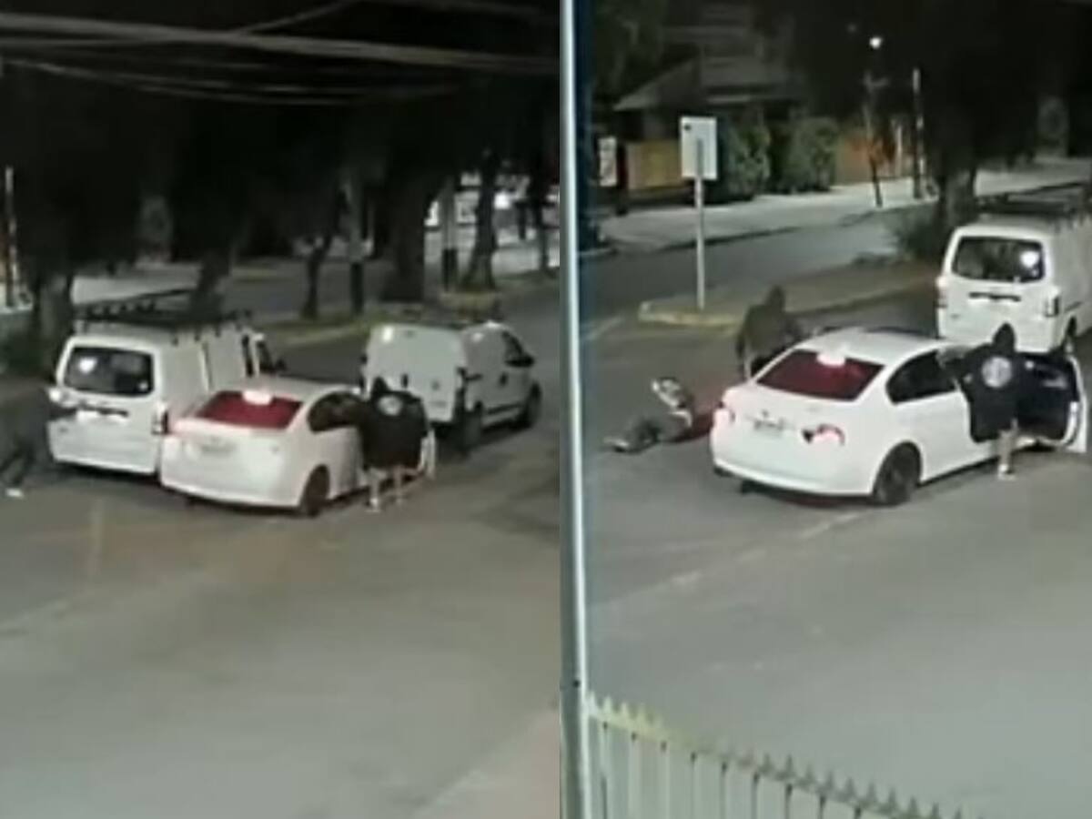 Concejal de Estación Central sufre violenta encerrona en Maipú: fue golpeado en el suelo y amenazado con armas de fuego