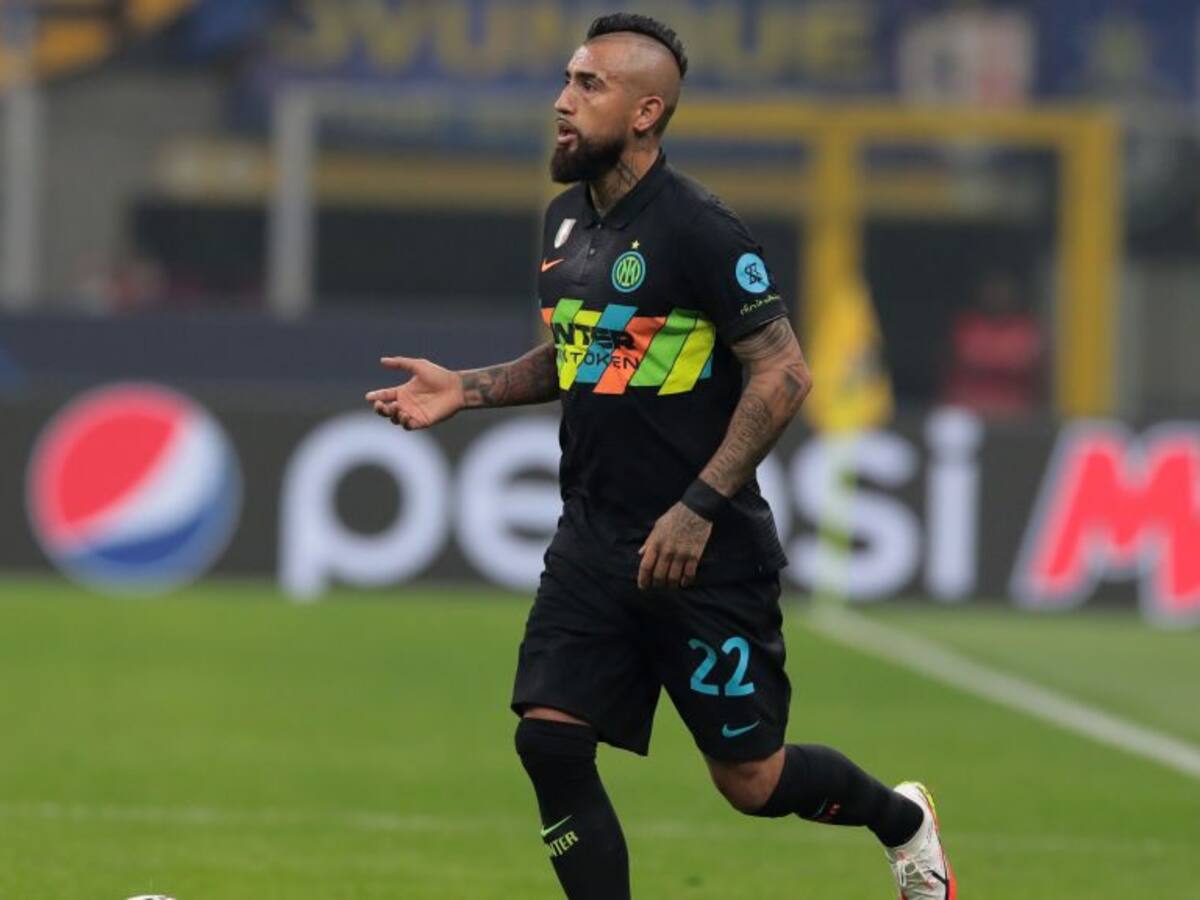 El gol de Arturo Vidal por Champions League, en su regreso a la titularidad en Inter de Milan
