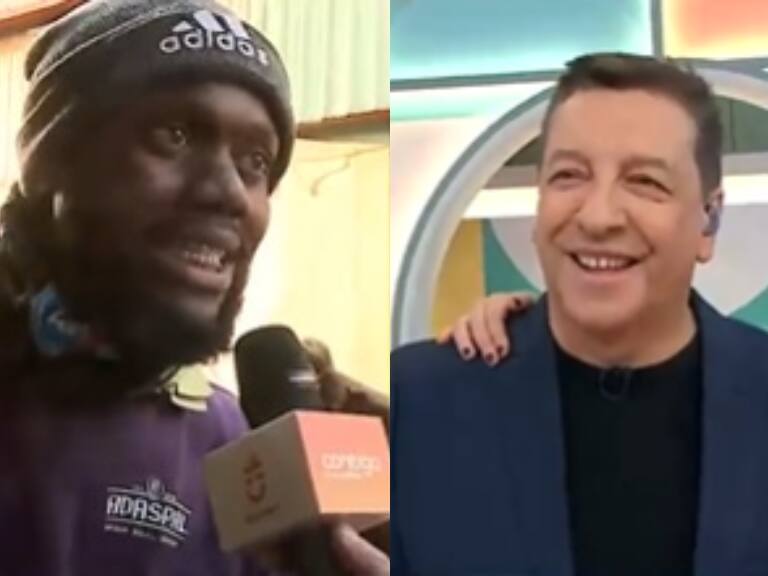 «Futuro presidente»: haitiano en Lo Valledor sorprende a Julio César Rodríguez en plena transmisión