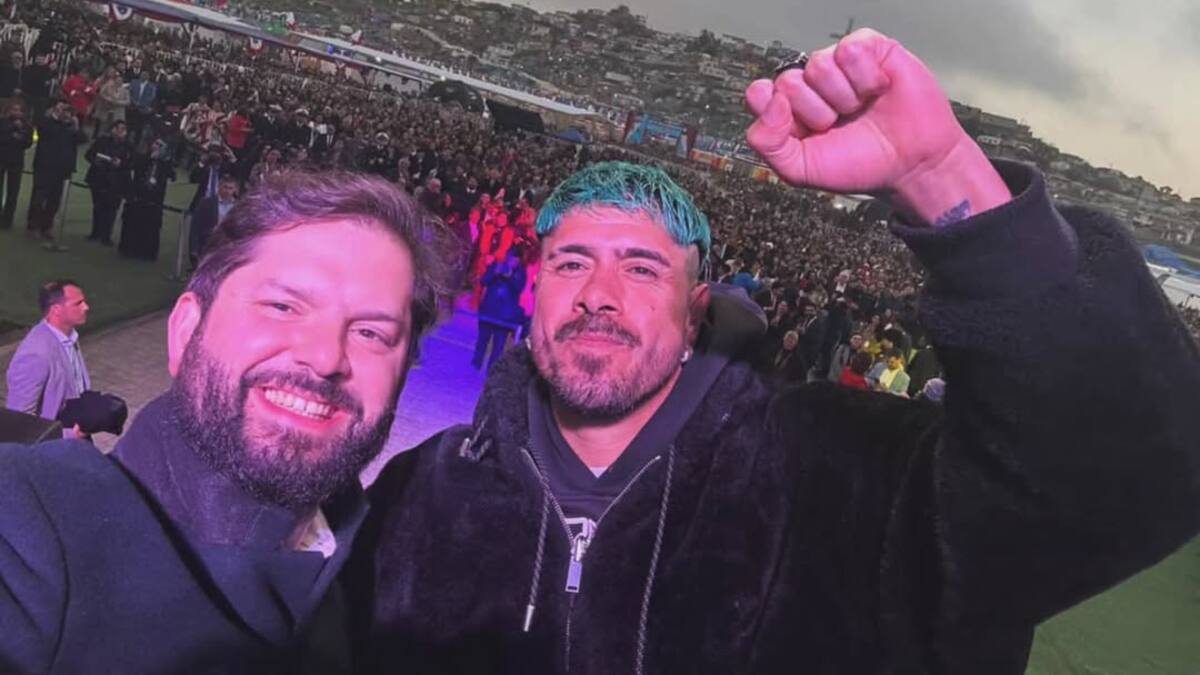 “Ya no le caigo tan mal”: el mensaje del “Mono” Sánchez al Presidente Boric tras divertido momento en La Pampilla