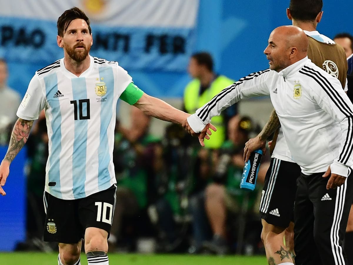 Jorge Sampaoli y su paso por la Selección Argentina: «Dirigir a Messi es dirigir a un genio»