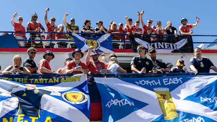 Hinchas escoceses generan un insólito problema en Boston durante el Mundial 2026