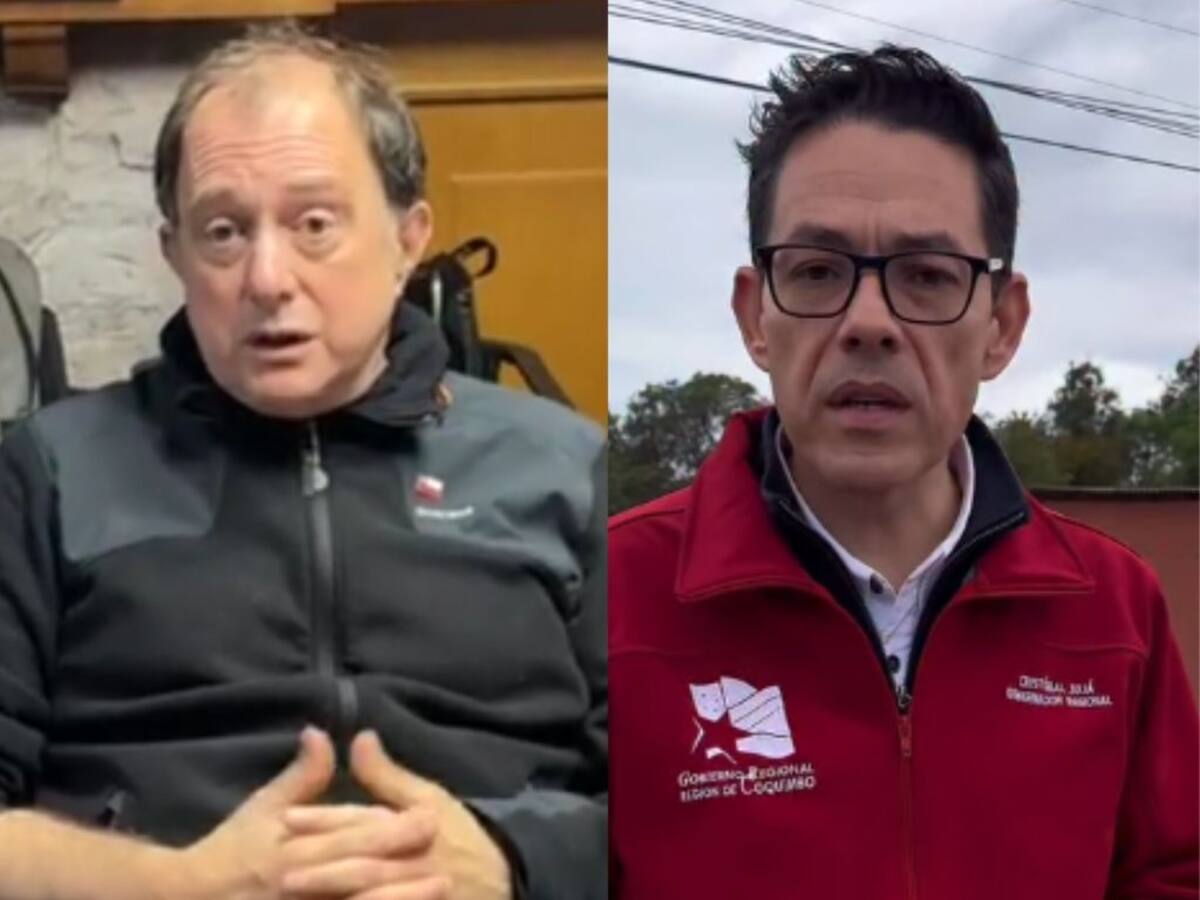 “Aquí nadie se está sacando fotos”: ministro Iván Poduje responde a gobernador de Coquimbo por críticas en emergencia