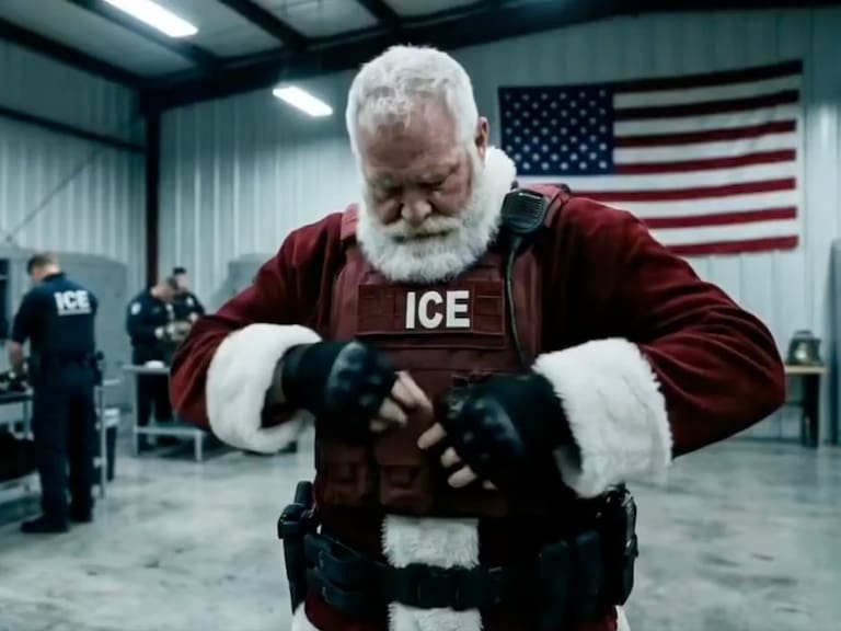 “Evite la lista de los traviesos”: ICE vuelve a desatar polémica en EE. UU. con polémico video con el Viejo Pascuero
