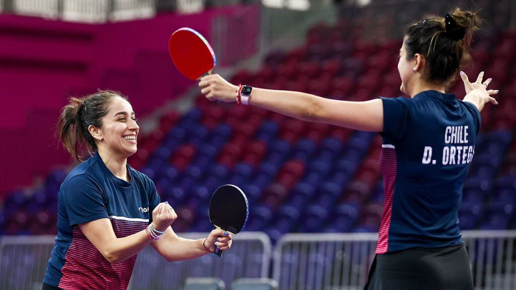 chile - tenis de mesa doble femenino - juegos panamericanos