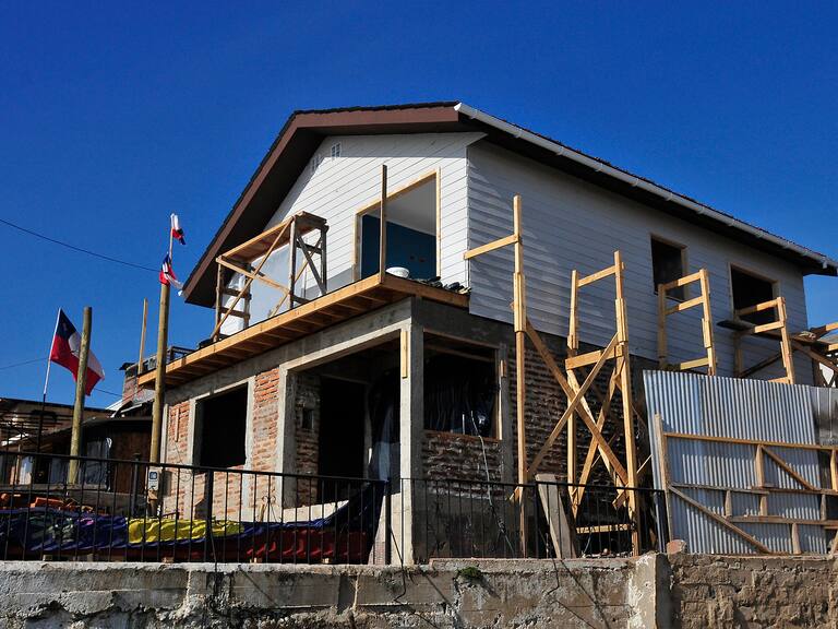 Casa en construcción (referencial)