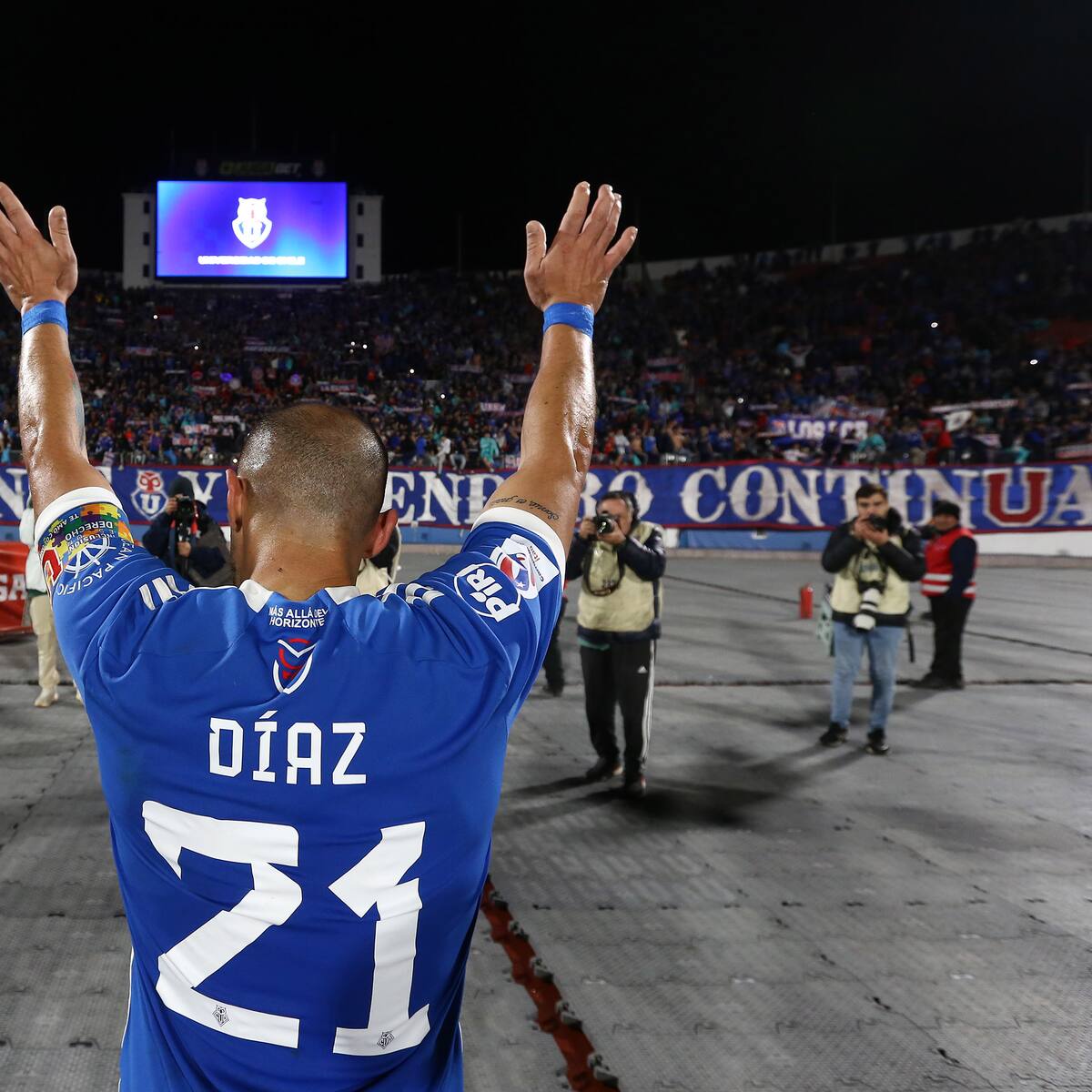 Marcelo Díaz y el 2025 vestido de azul: “Tenemos una ilusión grande que es seguir llevando a la U a lo más alto”