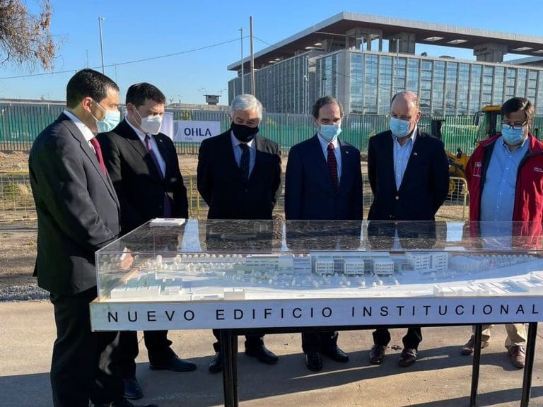 Autoridades realizaron acto para dar inicio a lo que será la construcción de la futura sede institucional del Servicio Médico Legal